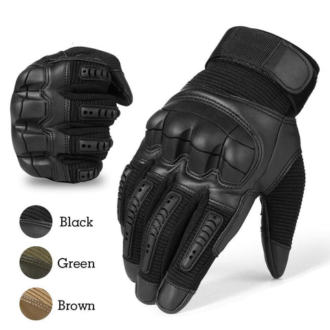 Military PU Leather Gloves